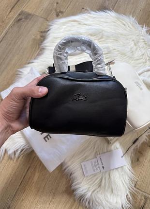 Ручна жіноча сумочка lacoste mini lora | сумка через плече лакост міні лора | лакост