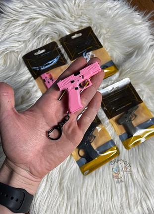 Брелок пистолет glock 17 (подвижный)