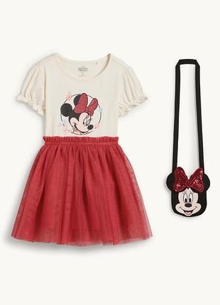 Нарядне плаття minnie mouse + сумочка disney c&a ❤️