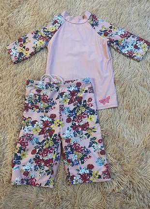 Купальник в квіти 🌸🌸🌸