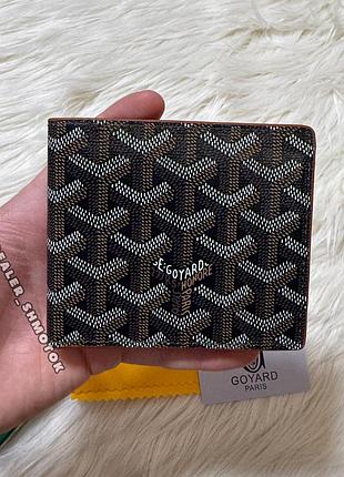 Кошелек goyard | кошелек гоярд черно-рижый