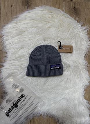 Шапка patagonia | зимняя шапка патагония | зимняя шапка патагония серый