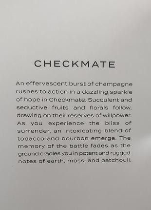 Mind games, checkmate, check please пробник 3