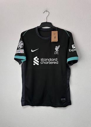 Nike liverpool fc 24/25 away soccer jersey mohamed salah #11 men’s m football shirt чоловіча спортивна футбольна футболка джерсі найк ліверпуль салах