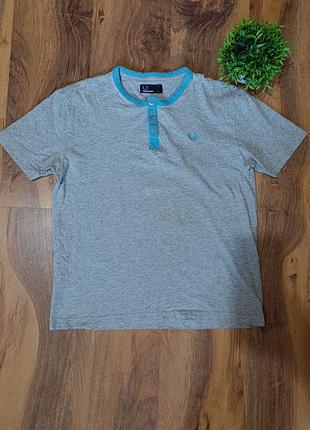 Стильная футболка fred perry размер xs в синем цвете. размер xl junior в обычном xs