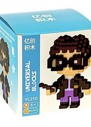 Конструктор детский 3d фигурка magic blocks yc210