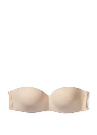 Бюстгальтер victoria's secret pink wear everywhere push-up strapless bra оригінал розміри 32в,34а,34в,34с,38в
