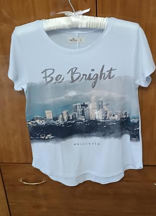 Стильная футболка hollister california оригинал/s-m