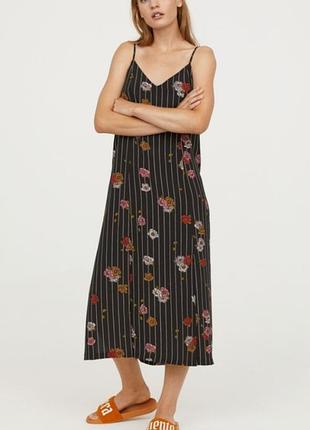 Летнее платье -комбинация от h&amp;m