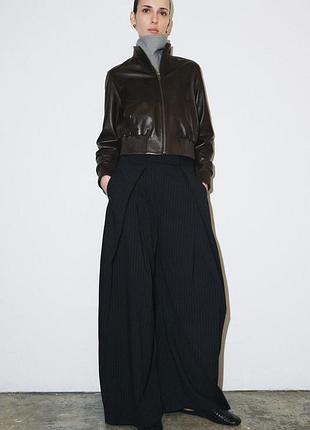 Штани wide leg zw collection