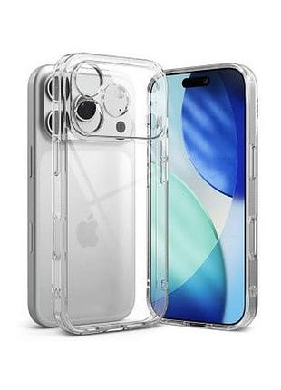 Чохол силіконовий kst для apple iphone 17 pro max прозорий