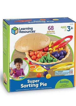 Навчальний ігровий набір-сортер ягідний пиріг learning resources ler6216 2