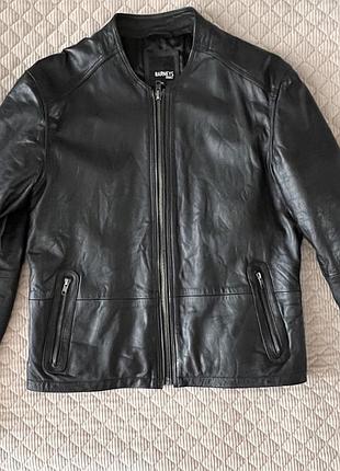 Куртка кожаная barneys originals