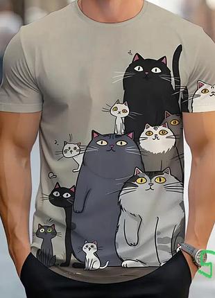 Футболка с котиком