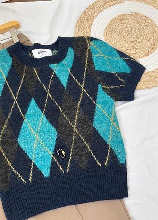 Джемпер у ромби 2