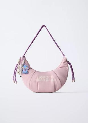 Сумочка zara рожева