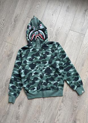 Худі bape skark з капюшоном