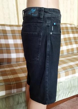 Джинсовые шорты до колен "cropp" р.30-32 ( l) польша