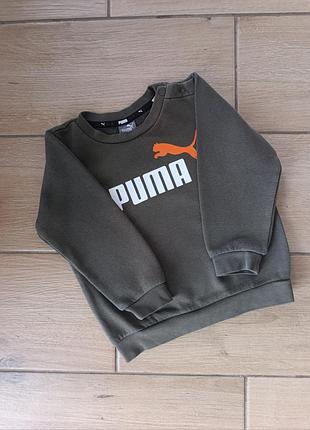 Свитшот кофта на мальчика puma оригинал
