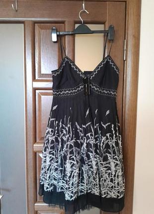 Сукня bcbg max azria бавовна/шовк.нова.