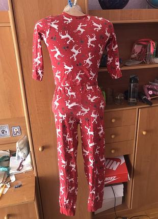 Пижама, комплект, 100% коттон, 5-6 р 116 см. primark.
