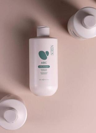 Зволожувальний шампунь для частого використання screen abc daily shampoo