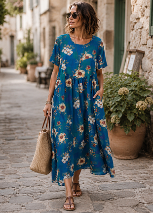 Лляна сукня бохо italy 100% льон