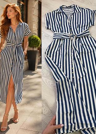 Льняна сукня zara довга сукня zara платье zara