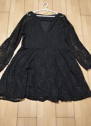 Сукня boohoo,ошатна, розмір 5xl,базова, жіноча, молодіжна,поліестр,гіпюр,реглан, україна.
