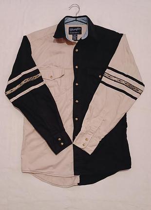Сорочка wrangler western shirts s. рубашка вранглер. як carhartt wip lee cooper g-star raw levis 501 dickies alpha industries 5.11 tactical fjallraven