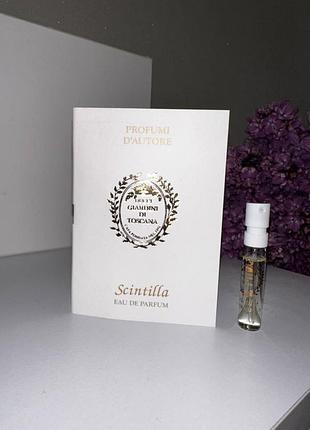 ❤️giardini di toscana scintilla, пробник, оригинал