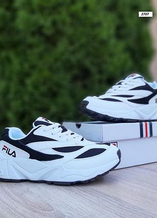 Fila venom белые с черным