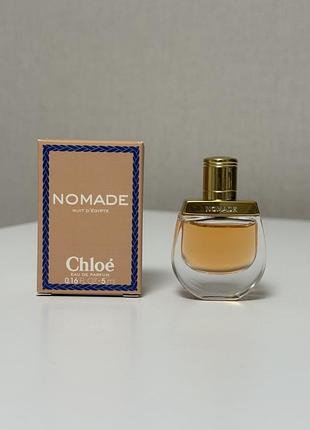 Оригінальна мініатюра аромату chloe nomade nuit d'egypte