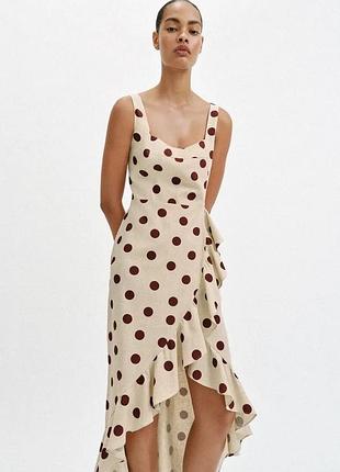 Сукня жіноча в горох zara new