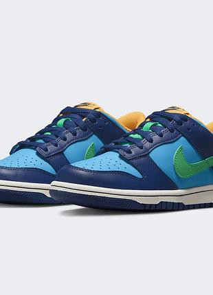 Кросівки nike dunk low blue