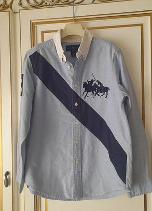Оригінальна сорочка ralph lauren big pony в ідеальному стані