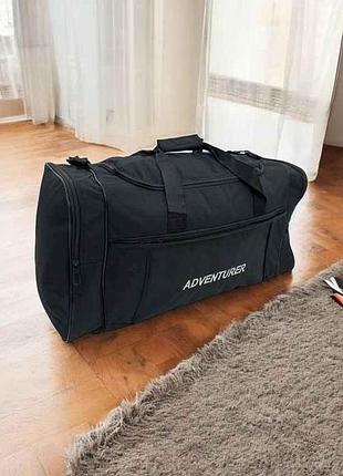 Сумка дорожная 30*25*60см черный adventurer м.362-10 плащевка тм sp
