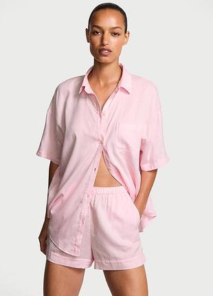 Жіноча піжама modal-cotton pajama set вікторія сікрет