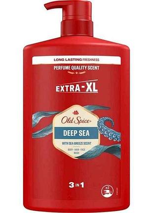 Гель-шампунь для душа 1л deep sea тм old spice