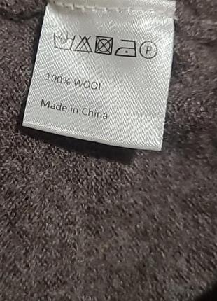 Светр поло 100% шерсть. 2