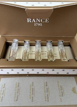 Rance 1795collection prevee edt набір семплів в подарунковій упаковці 5х1,5ml