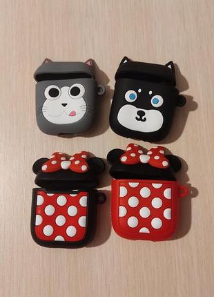 Чохоли силіконові  для airpods 1 / 2