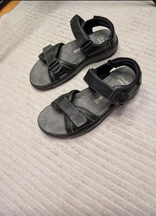 Сандалии clarks 43-44 р. 28.5 см кожаные original