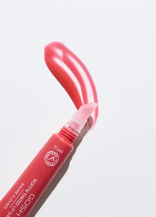 Тонированный бальзам для губ gosh soft'n tinted lip balm spf 15 (гипоаллергенный)