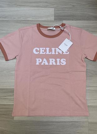 Трендова футболка celine р.s/m нова