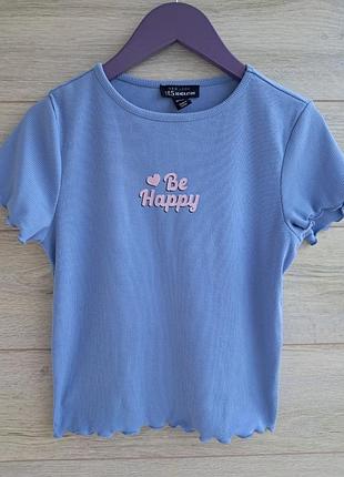 Футболка в рубчик new look 12-13л или s