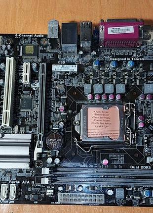 Материнская плата ecs h61h2-m6 (v1.0) lga 1155