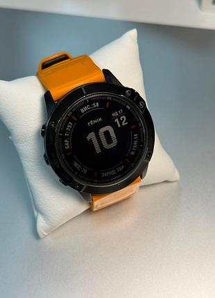 Продам чудові garmin fenix 6x sapphire (чорні з dlc-покриттям) у хорошому стані