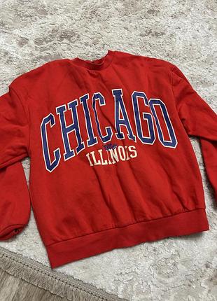 Кофта червона «chicago”