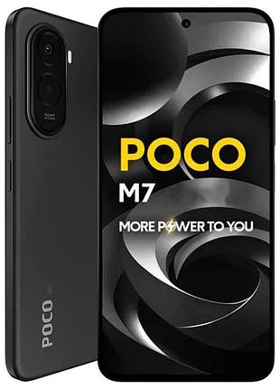 Xiaomi poco m7 6/128gb nfc black | новий, гарантія рік